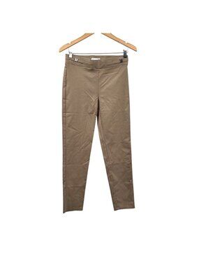 Retrology Womens Dress Pants Tan Pull On Slim Fit Size PS New